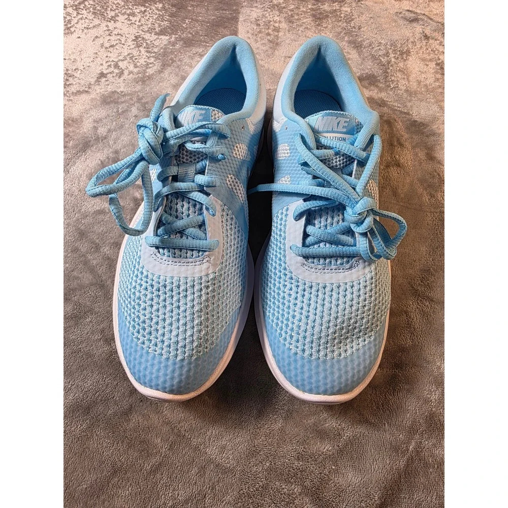 Nike Revolution‎ 4 Sneakers Kids 6Y / Women's 7.5 Blue Shoes 943306-402 NWOB